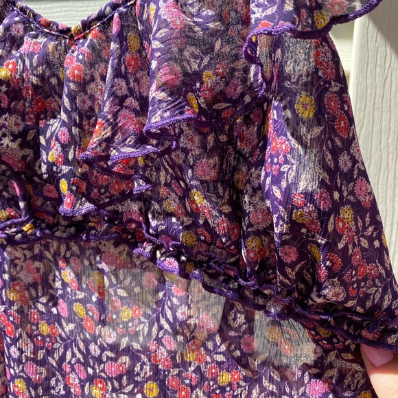 Express floral tank top size small - Picture 4 of 8